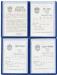 1978 Sertoma 1950 Indianapolis Indians Complete Set of 31 Plus Checklist Nrmt/Mt