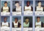 1968 KDKA Pittsburgh Pirates Complete Set of 23 Nrmt/Mt 