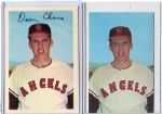 1966 Dexter Press California Angels Near Set of 14 With Chance Variation