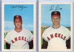 1966 Dexter Press California Angels Near Set of 14 With Chance Variation