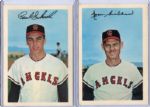 1966 Dexter Press California Angels Near Set of 14 With Chance Variation