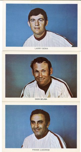 1972 Ticketron Philadelphia Phillies Lot of 7 Different