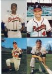 27 Color Photographs from 1950's Bill & Bob Braves Postcard Set