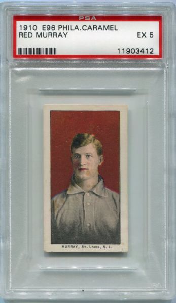E96 Red Murray PSA 5 Only Two Graded Higher!