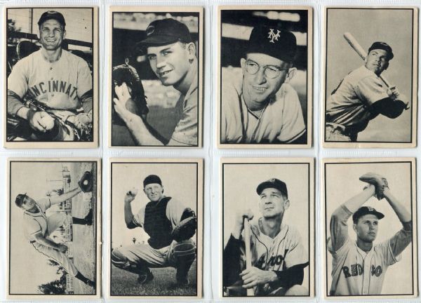1953 Bowman Baseball Black & White Complete Set of 64 VG/EX to EX+/-
