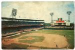 1953 Giant Postcard Busch Stadium
