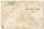 1953 Giant Postcard Busch Stadium
