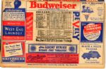 1945 St. Louis Cardinals vs. Chicago Cubs Scorecards Lot of 2