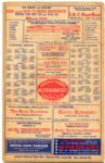 1945 St. Louis Cardinals vs. Chicago Cubs Scorecards Lot of 2
