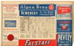 1945 St. Louis Cardinals vs. Chicago Cubs Scorecards Lot of 2