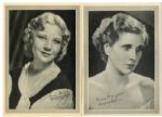1930's Metro-Goldwyn-Mayer Actor and Actress Photo Premium Lot of 12 w/1 Dupe