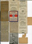 1920's-40's Baker's Dozen - Lot of 13 Cards From 7 Different Issues w/Speaker etc...