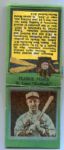 1934 Diamond Matchbook Silver Border Frankie Frisch Complete With Matches