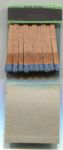 1934 Diamond Matchbook Silver Border Frankie Frisch Complete With Matches