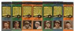 1934 Diamond Matchbook Silver Border's Lot of 7 Different