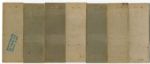 1934 Diamond Matchbook Silver Border's Lot of 7 Different