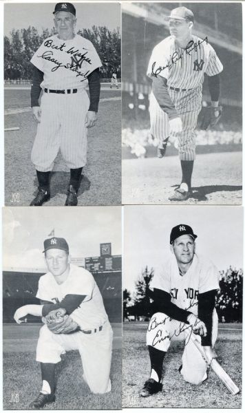 J. D. McCarthy Postcards Lot of 20 1950s New York Yankees All Different