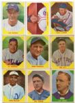 1960 Fleer Baseball Greats Partial Set of 44 Different