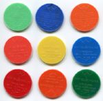 Armour Coin Lot of 9 Different Player/Color Combinations
