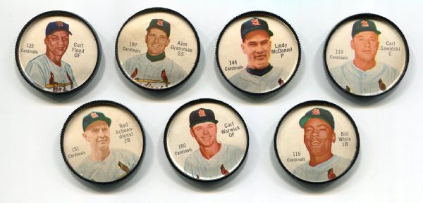 1962 Salada-Junket Coins Lot of 7 Different
