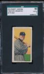 T206 Crawford Bat on Shoulder - Sweet Caporal 350 Series SGC 50