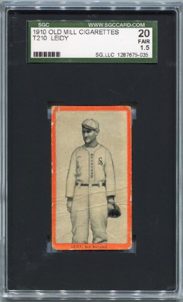 T210 Orange Border Liedy, San Antonio Series 3 SGC 20
