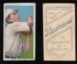 T206 Home Run Baker Throwing Piedmont 350 Subjects SGC 55