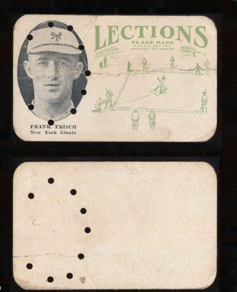 1923 Lections Frank Frisch - rare regional baseball card