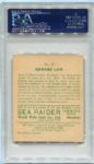 R124 Sea Raiders #35 Edward Low English Back PSA 3