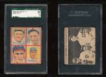 R321 Goudey 4 in 1, Babe Ruth SGC 40, Excellent Centering