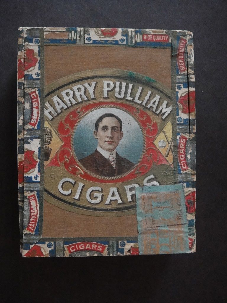 Lot Detail - Harry Pulliam Small Size Cigar Box Circa 1909