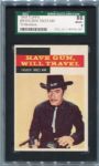 1958 Topps Westerns #30 Paladin Takes Aim SGC 88