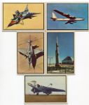 1954 Bowman Power For Peace Lot of 5 High Grade Cards