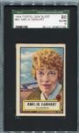 1954 Topps Look 'N See #45 Amelia Earhart SGC 80