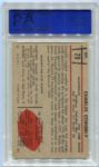 1953 Bowman Football #20 Charlie Connerly PSA 6