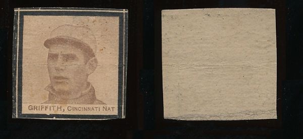 W555 1909 Clarke Griffith - tough hall of fame card