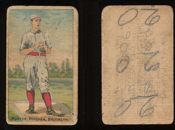 N284  1887 Porter, Pitcher, Brooklyn