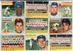1956 Topps Baseball Partial Set of 102 Plus 16 Dupes Inc. Minor Stars 