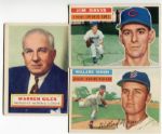1956 Topps Baseball Partial Set of 102 Plus 16 Dupes Inc. Minor Stars 