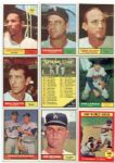1961 Topps Baseball Lot of 94 Different Plus 4 Dupes Inc. Many Stars & High Numbers Exmt-Nrmt/Mt