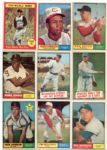 1961 Topps Baseball Lot of 94 Different Plus 4 Dupes Inc. Many Stars & High Numbers Exmt-Nrmt/Mt
