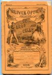 1871 Oliver Optic's Magazine With Baseball Cover