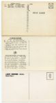 Postcard Lot of 3 Different Baseball 1960/70's