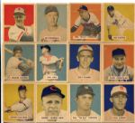 1949 Bowman Baseball Lot of 22 Different 
