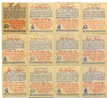 1949 Bowman Baseball Lot of 22 Different 