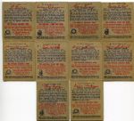 1949 Bowman Baseball Lot of 22 Different 