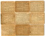 R60 G-Men Lot of 21 Mostly Different