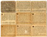 R69 Horrors of War Lot of 31 Mostly Different Including High Numbers