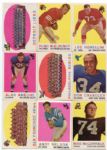1959 Topps Football 1st Series 79 Different Nrmt to Mt With HOFers