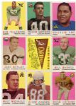 1959 Topps Football 1st Series 79 Different Nrmt to Mt With HOFers